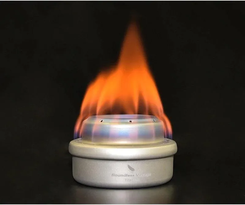 Titanium Alcohol Stove with Bracket
