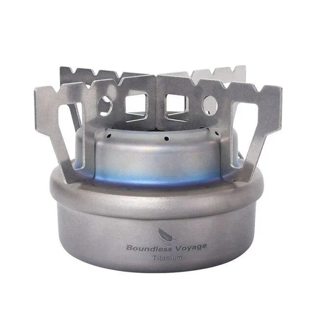 Titanium Alcohol Stove with Bracket