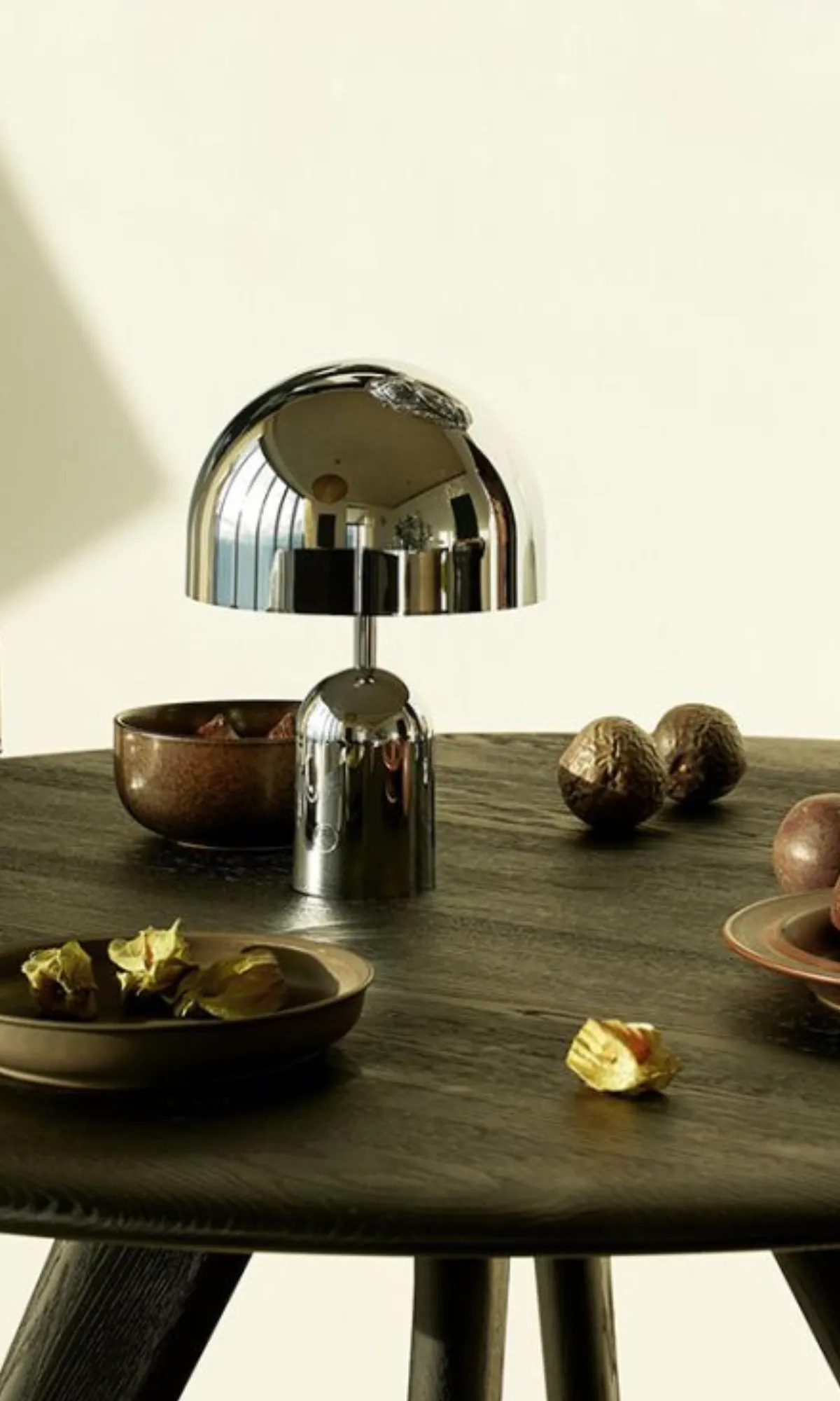 TOM DIXON | Bell Portable Silver LED