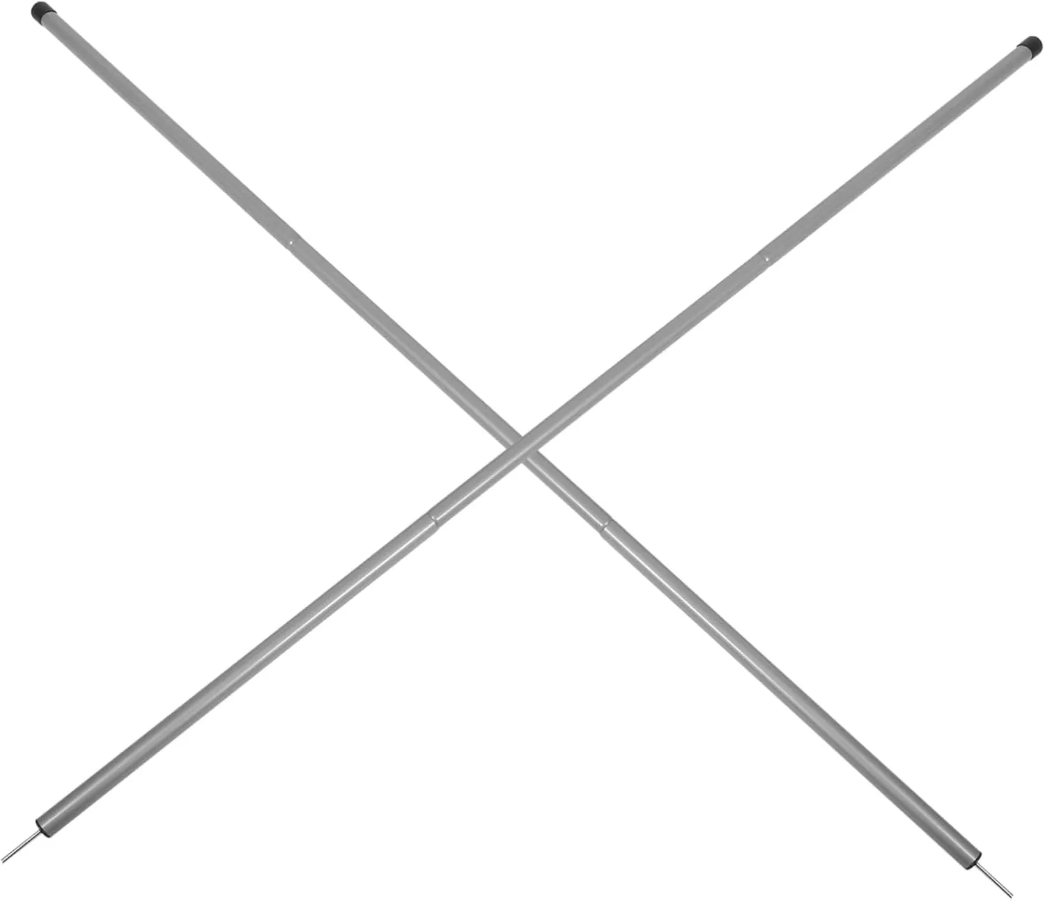 Toyvian 2 Sets Tent Canopy Poles Camping Support Rods Durable Tarp Holders for Tent Stability Versatile Outdoor Accessories for Camping and Hiking