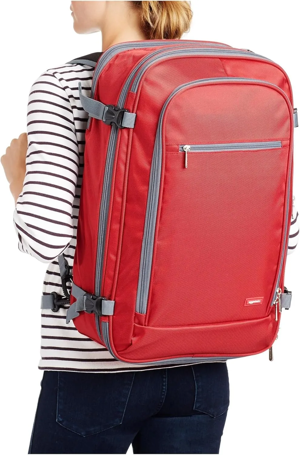 Travel Backpack, Carry-on, Flight Approved, Lightweight, Expandable, Can Be Used As A Backpack Or Shoulder Bag