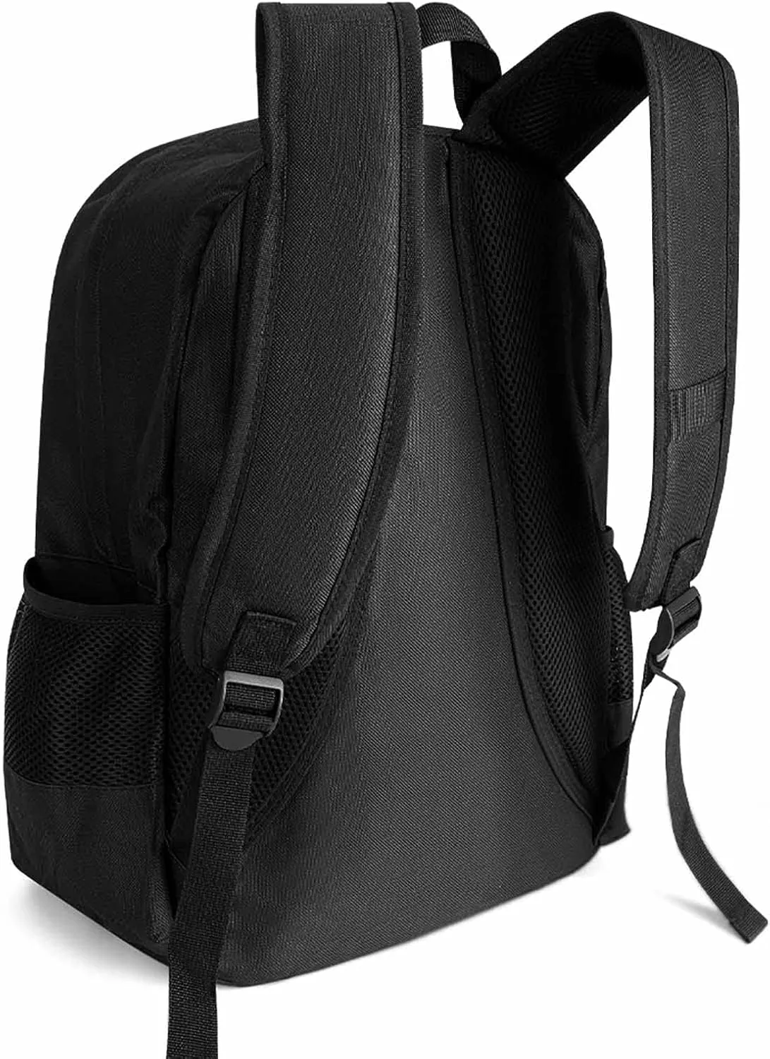 Travel Backpack Lightweight Laptop Backpack Personalized Black Gibbon Monkey Casual Backpacks For Men Womens