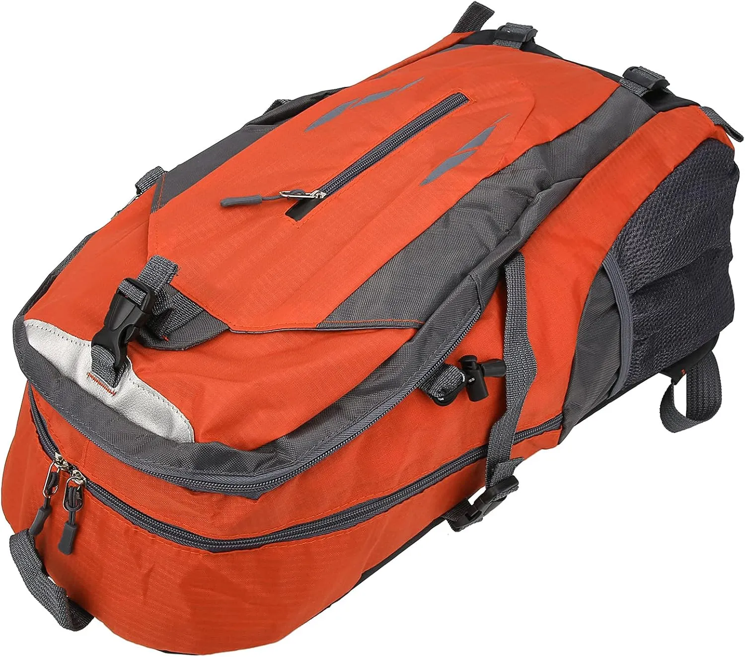 Travel Backpack,Climbing Backpack,6 Colors 40L Waterproof Backpack Shoulder Bag for Outdoor Sports Climbing Camping Hiking (橙色)