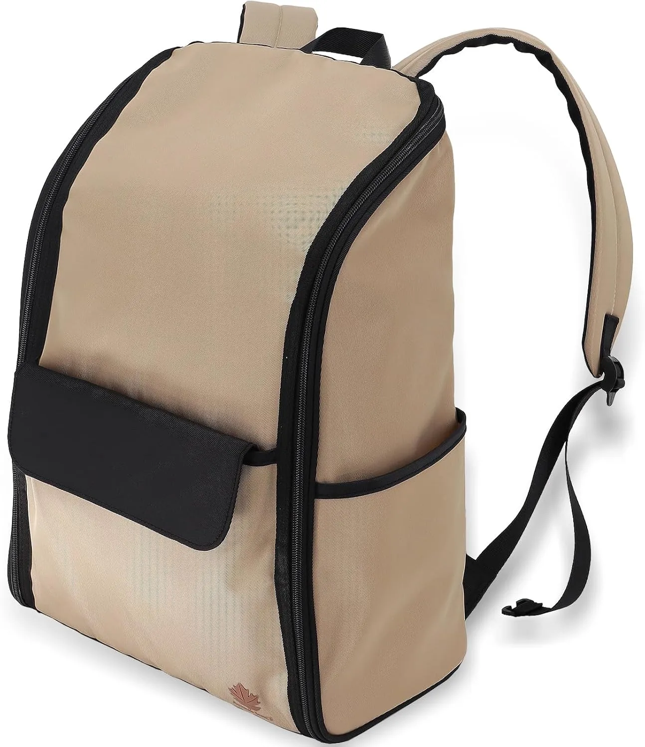 Travel Laptop Backpack Large Hanging Toiletry Organizer Waterproof Hygiene Bag, Toiletries Makeup Cosmetics Organizer (Khaki)