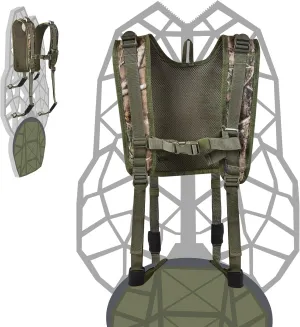 Tree Stand Transport System Accessories Comfortable Padded Tree Stand Backpack Carry Straps Minimize Noise Tree Stand Carrier System Lightweight Universal Backpack System