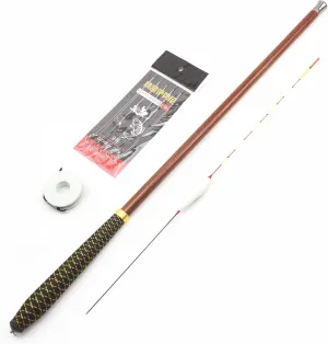 Ultra-Light Carbon Fishing Rod Telescopic Pole Fish Fishing Carp Shrimp Rod and Hooks Fish Line Kid Fishing Set ZYHYD