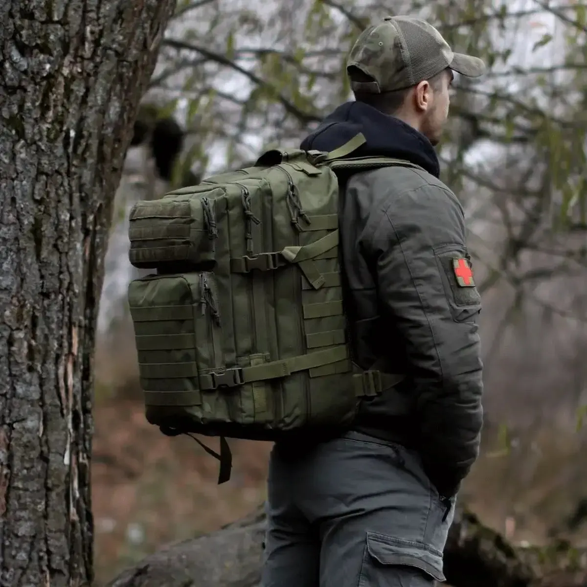 Ultra-Resistant Military Tactical Backpack