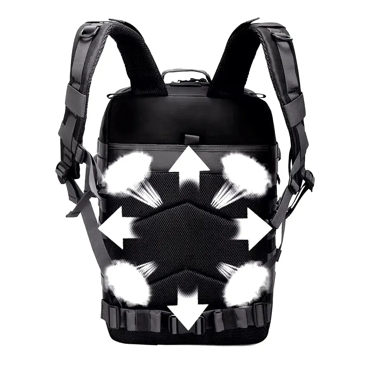 Ultra-Resistant Military Tactical Backpack