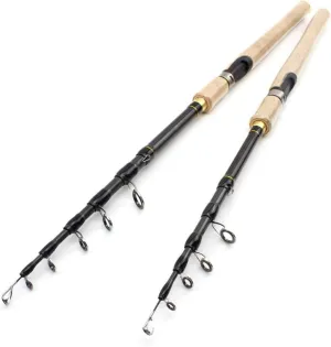 Ultra-Short and Super Light Carbon Fiber Telescopic Fishing Spinning Rod Sea Saltwater Portable Spinning Pole