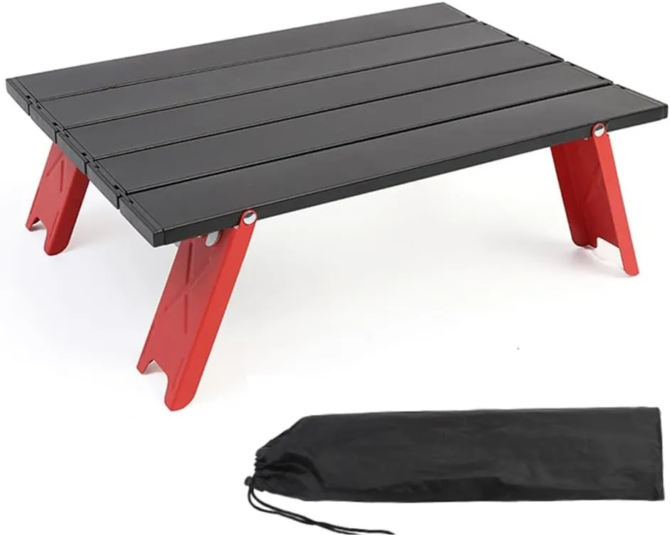 Ultralight Table Outdoor Folding Portable Hiking Side Table Aluminum Picnic Table for Camping