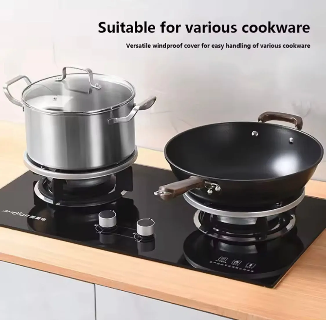Universal Fire Gas Stove Cover