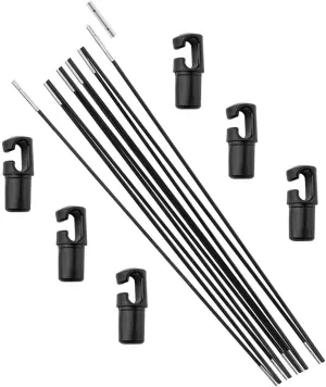 Upper Bounce Universal Trampoline Fiber Glass Rods to Replace Top Ring of Net Enclosure