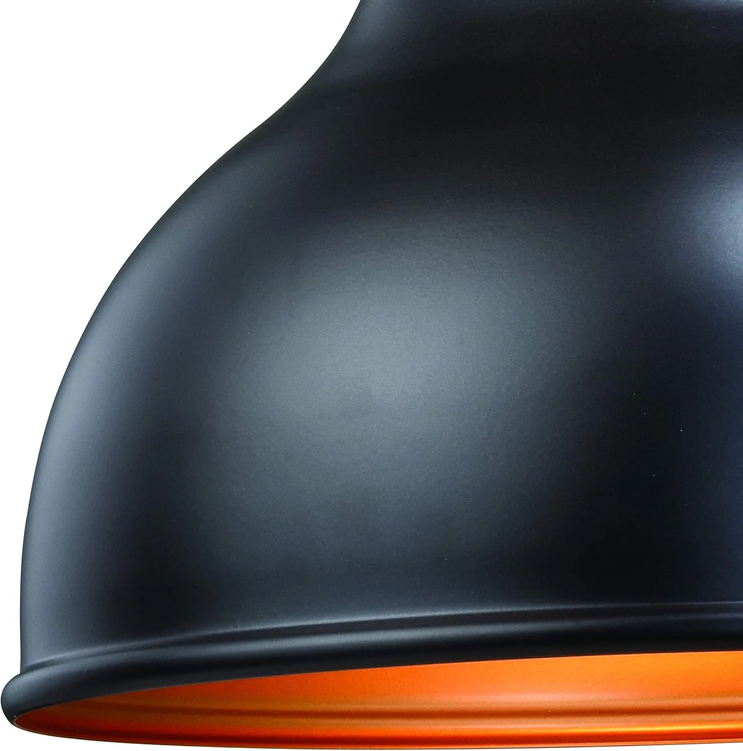VAXCEL Delano 1 Light Dusk to Dawn Bronze Gold Farmhouse Barn Dome Outdoor Wall Lantern