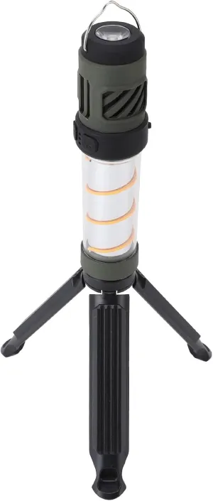 Versatile LED Camping Lantern, Compact USB Rechargeable Battery Powered Portable Emergency Light with Magnetic Stand for Outdoor Hiking and Campers