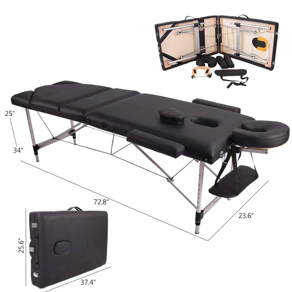 Vesgantti Portable Massage Bed/Table(Aluminium )