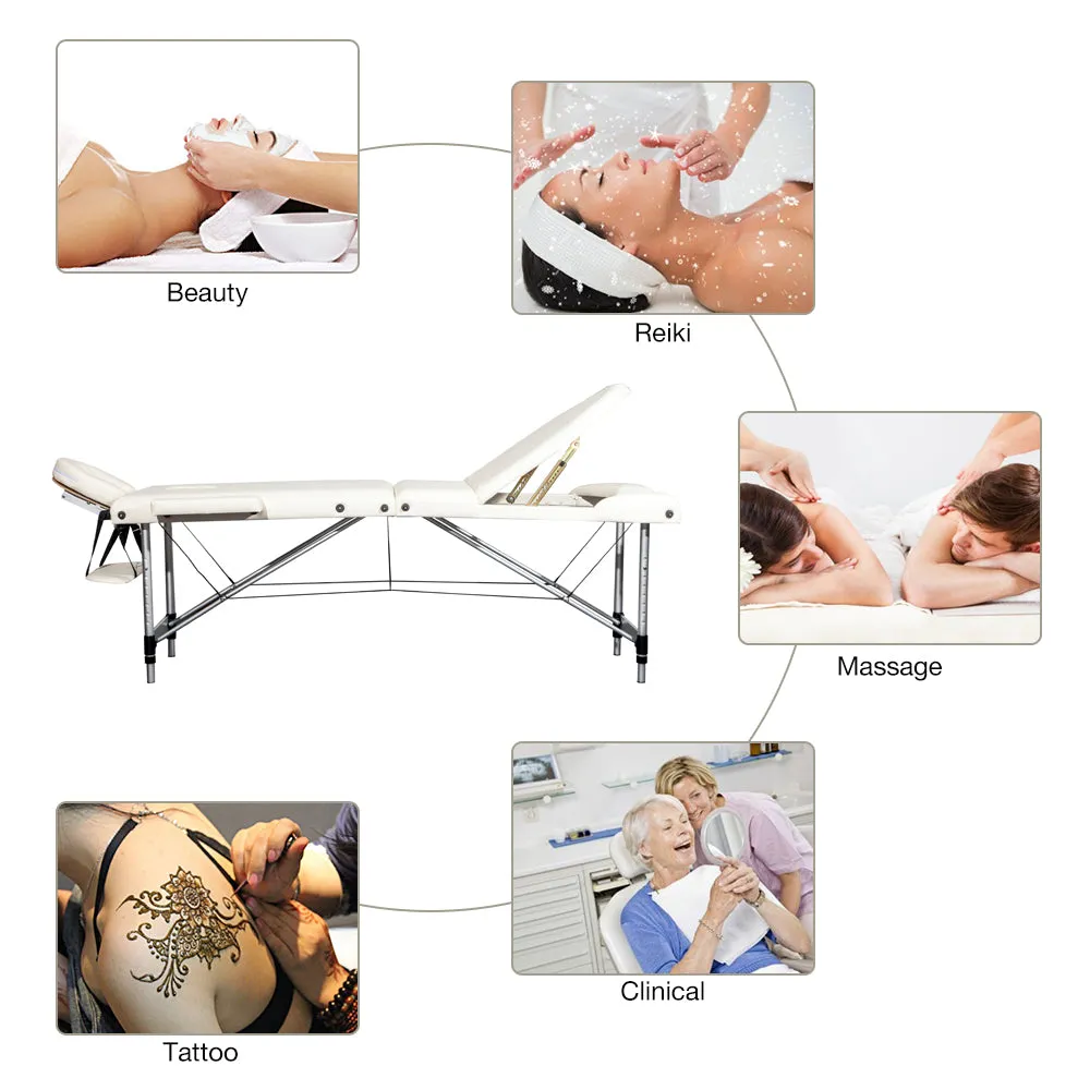 Vesgantti Portable Massage Bed/Table(Aluminium )