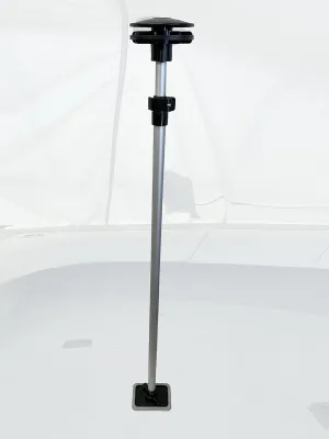 Vico Marine Boat Cover Support System – Includes Adjustable 70 Inch Pole (39 to 70 Inches), Boat Vent 2, and Swivel Pole Base – Easy Installation, UV-Resistant