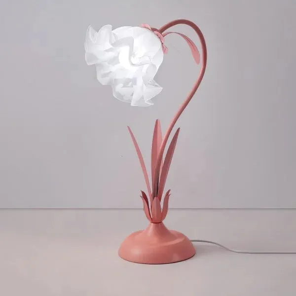 Vintage Adjustable Flower Table Lamp – Elegant Design with Functional Flexibility