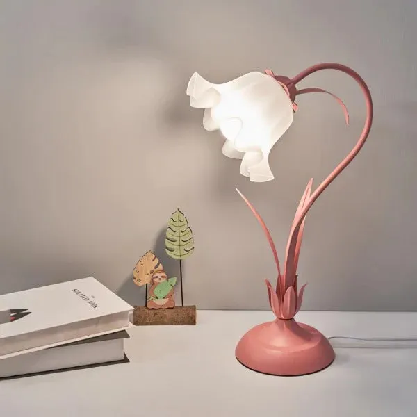 Vintage Adjustable Flower Table Lamp – Elegant Design with Functional Flexibility