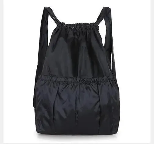 Vintage Drawstring Waterproof Nylon Backpack