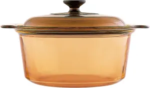 Visions 5L Round Dutch Oven With Glass Lid/Cover