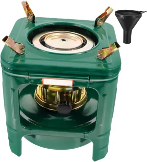 VOSAREA 1Set Portable Kerosene Stove for Outdoor Camping Compact and Durable Heating Burner Lightweight and Easy to Carry for Barbecue and Camping Activities
