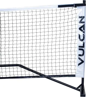 Vulcan Sporting Goods Co. Full-Size Portable Pickleball Net System, Black