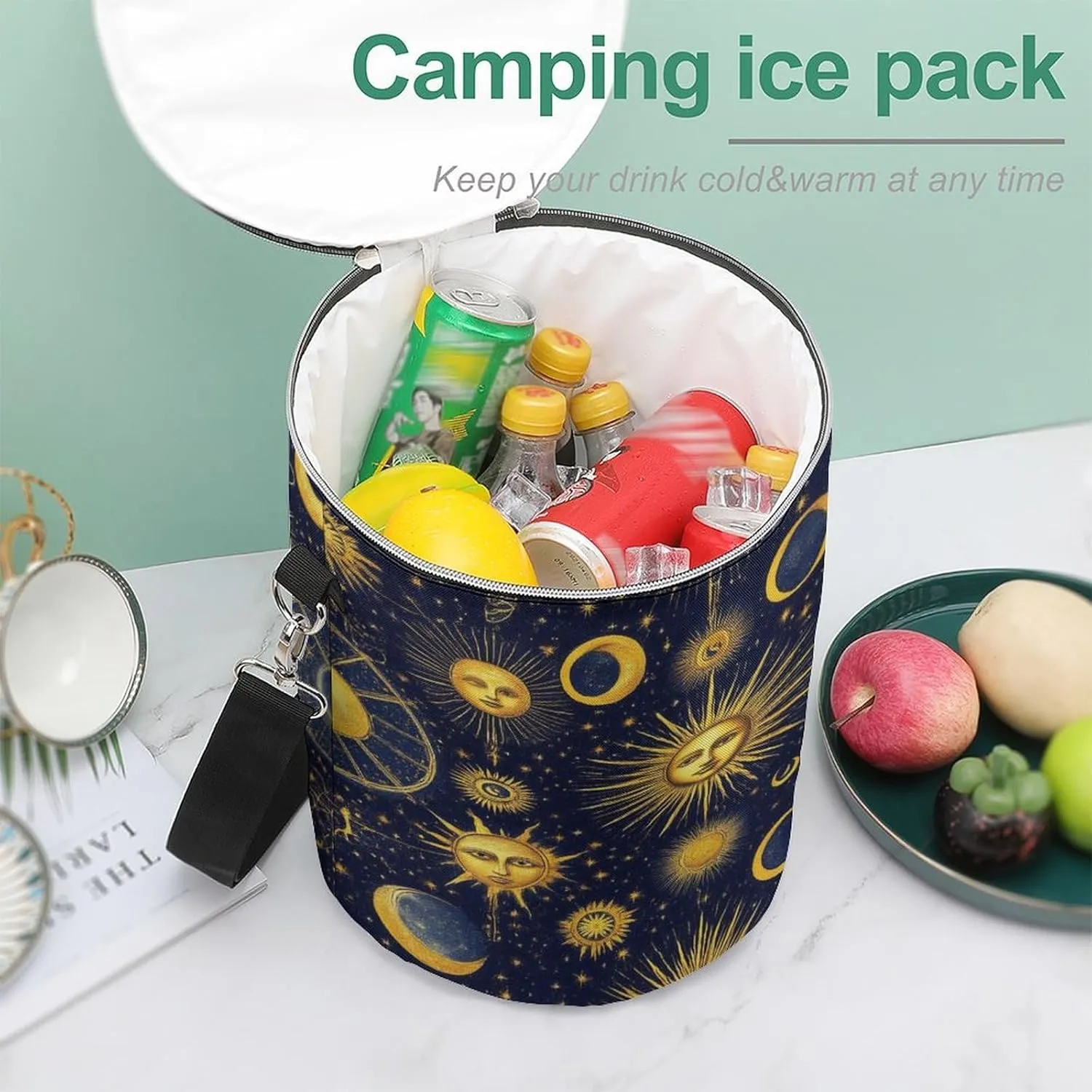 Waterproof Insulated Cooler Backpack for Men Women, Thermal Bag for Outdoor