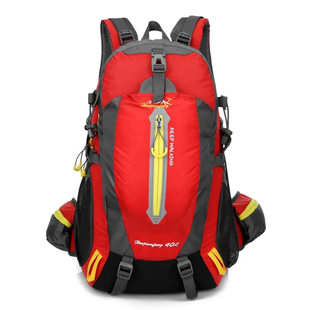 Waterproof travel backpack, 40L Backpack for Camping & Hiking | Unisex Hiking Backpack, Outdoor Gear, Laptop Backpack