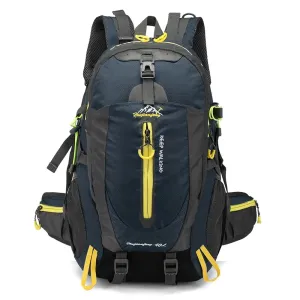 Waterproof travel backpack, 40L Backpack for Camping & Hiking | Unisex Hiking Backpack, Outdoor Gear, Laptop Backpack