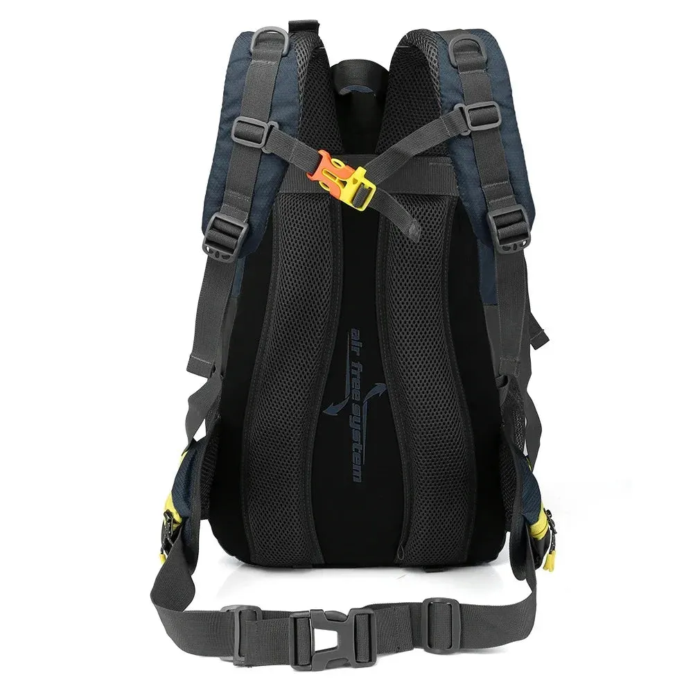 Waterproof travel backpack, 40L Backpack for Camping & Hiking | Unisex Hiking Backpack, Outdoor Gear, Laptop Backpack