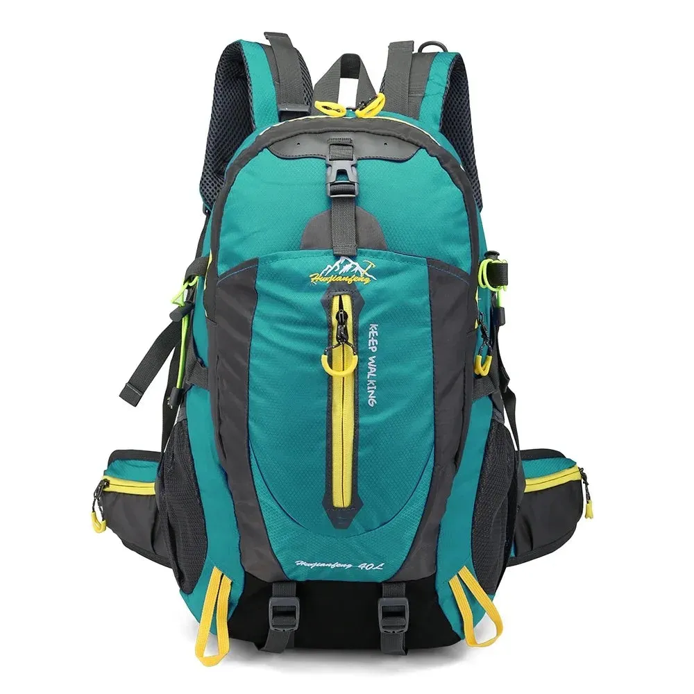 Waterproof travel backpack, 40L Backpack for Camping & Hiking | Unisex Hiking Backpack, Outdoor Gear, Laptop Backpack