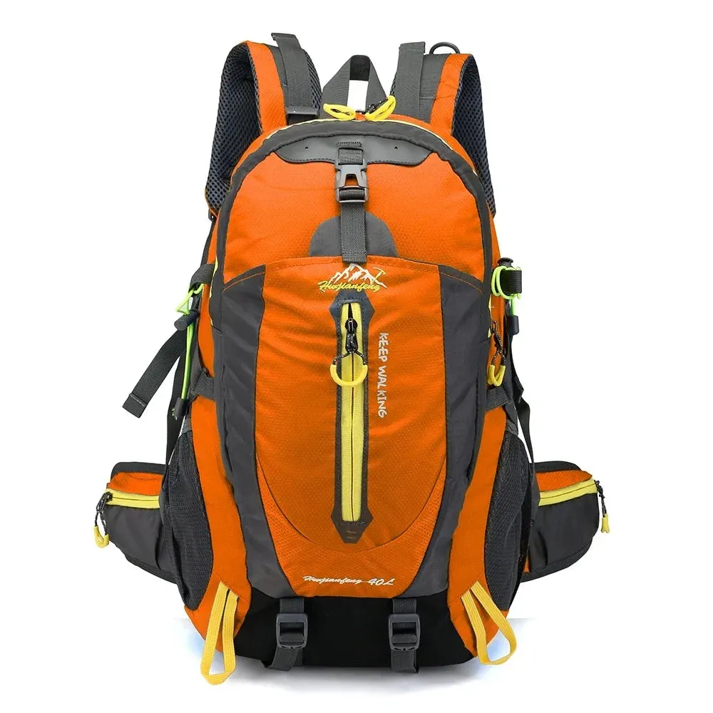 Waterproof travel backpack, 40L Backpack for Camping & Hiking | Unisex Hiking Backpack, Outdoor Gear, Laptop Backpack
