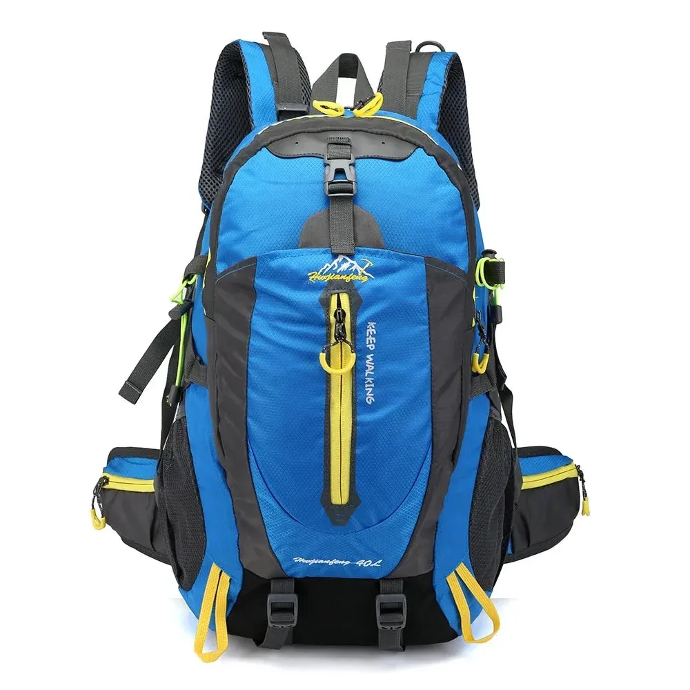Waterproof travel backpack, 40L Backpack for Camping & Hiking | Unisex Hiking Backpack, Outdoor Gear, Laptop Backpack