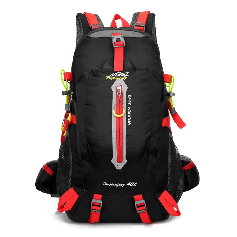 Waterproof travel backpack, 40L Backpack for Camping & Hiking | Unisex Hiking Backpack, Outdoor Gear, Laptop Backpack