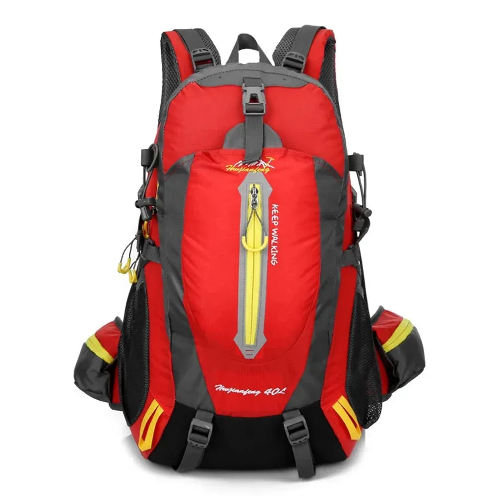 Waterproof travel backpack, 40L Backpack for Camping & Hiking | Unisex Hiking Backpack, Outdoor Gear, Laptop Backpack