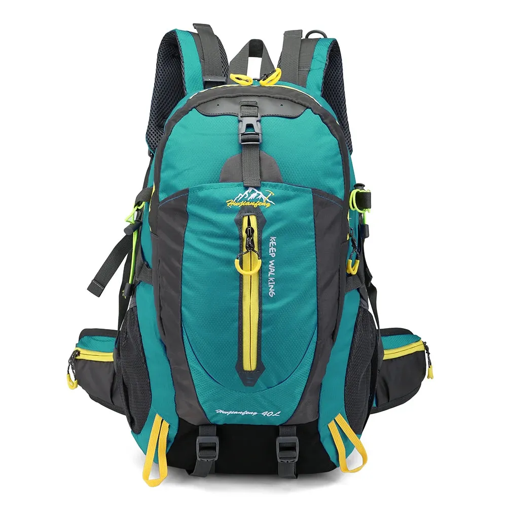 Waterproof travel backpack, 40L Backpack for Camping & Hiking | Unisex Hiking Backpack, Outdoor Gear, Laptop Backpack
