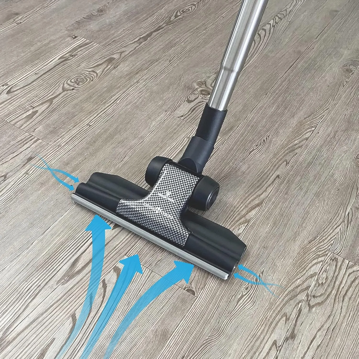 Wessel-Werk RD285 Designation, Ultra-Thin 11 in. Wide Combination Vacuum Floor Attachment for Carpet and Hard Floors, Fits Wet and Dry Vacuum Cleaner