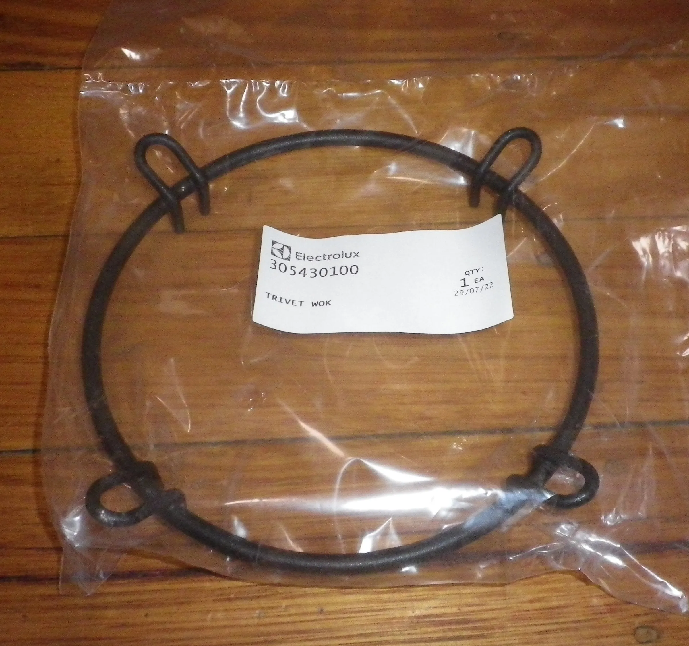 Westinghouse GHR, GHP, WHG Gas Cooktop Wok Trivet Ring - Part # 3054301001