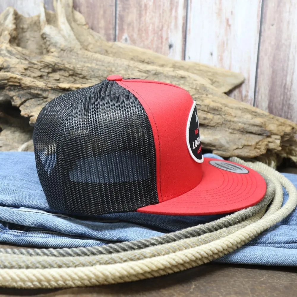 WHISKEY BENT HAT CO. Loco Gringos Adjustable Snapback Trucker Hat