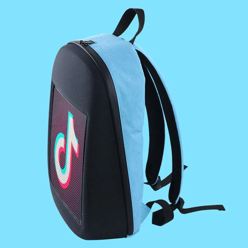 WIFI Version Smart LED Dynamic Waterproof Backpack