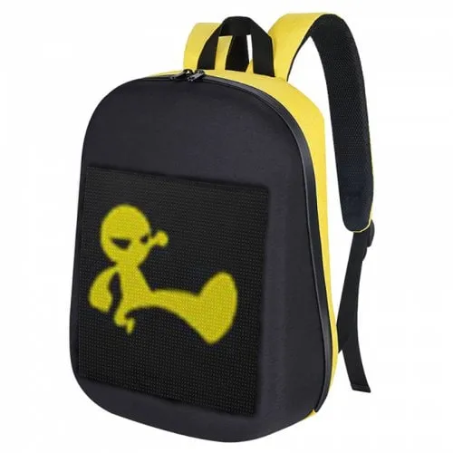 WIFI Version Smart LED Dynamic Waterproof Backpack