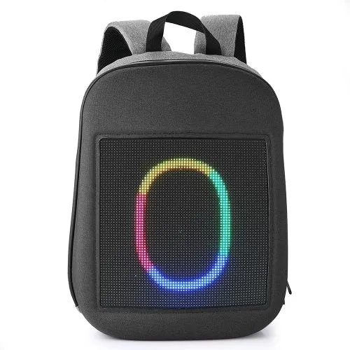 WIFI Version Smart LED Dynamic Waterproof Backpack