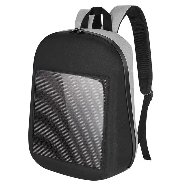 WIFI Version Smart LED Dynamic Waterproof Backpack