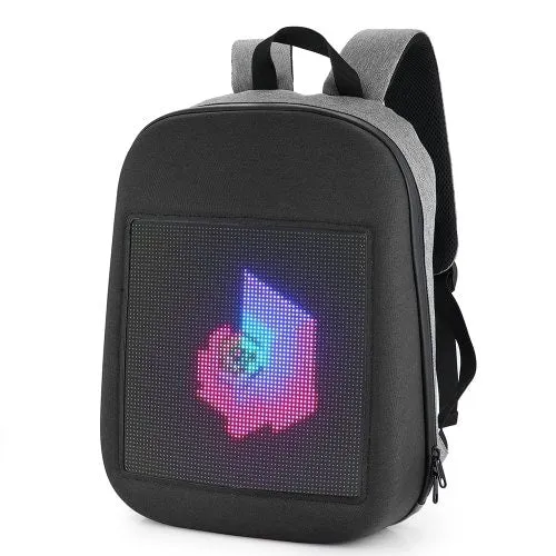 WIFI Version Smart LED Dynamic Waterproof Backpack