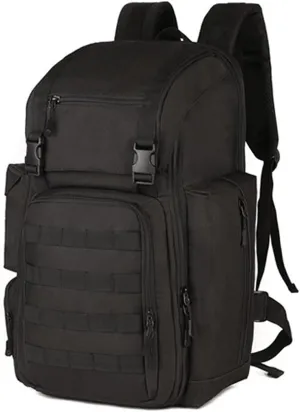 WOBBLO Hiking Daypacks 40-Liter Army Tactical Assault Bag Backpack, Waterproof Nylon Backpack, Camping Hiking Bag,Backpack with Shoe Compartment(2)