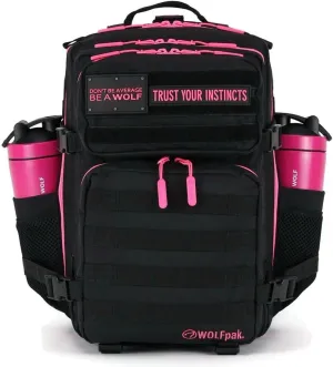 WOLFpak 35L Backpack (Black Neon Pink)