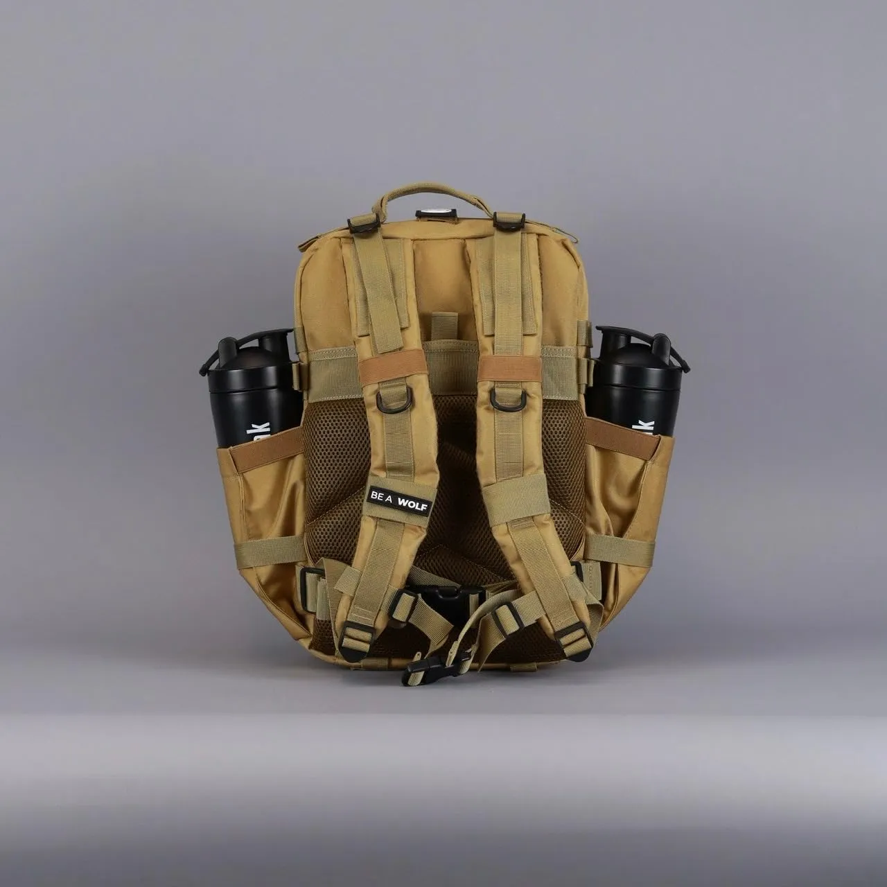 WOLFpak 35L Backpack (Khaki) Medium Gym and Travel Backpack, Military Grade, Multipurpose Utility Bag for Men and Women, Heavy-Duty & Durable