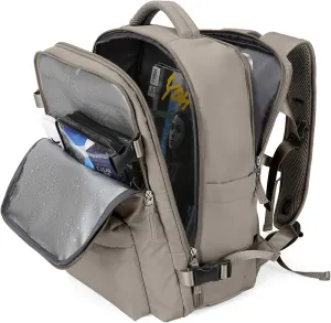 WONHOX Large Travel Backpack Carry on Flight Approved Laptop Work Business Backpack for Women Men Mochila de Viaje