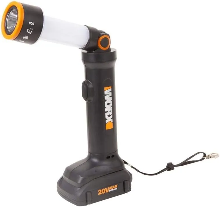 Worx WX027L 20V Power Share Multi-Function LED Flashlight